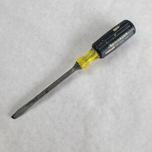 Stanley Jobmaster 66-676 Flat Head Screwdriver 6 Inch Square Shank Made in USA